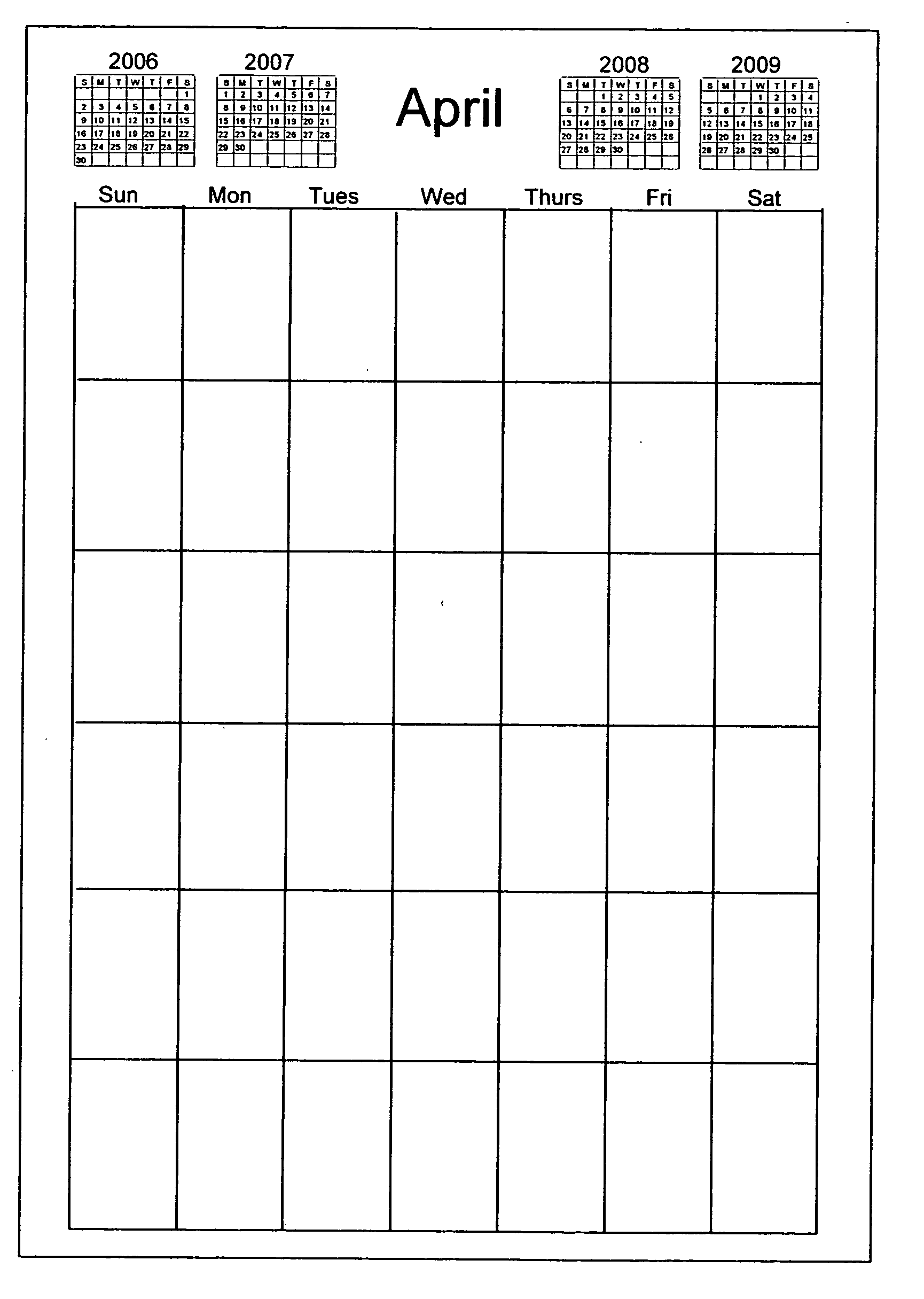 Adhesive applique iterative calendar system