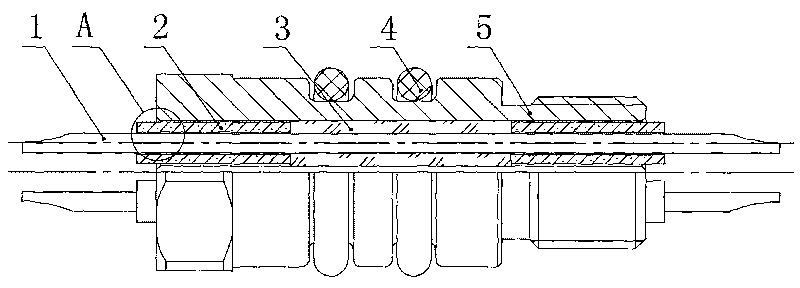 High pressure resistant switching connector