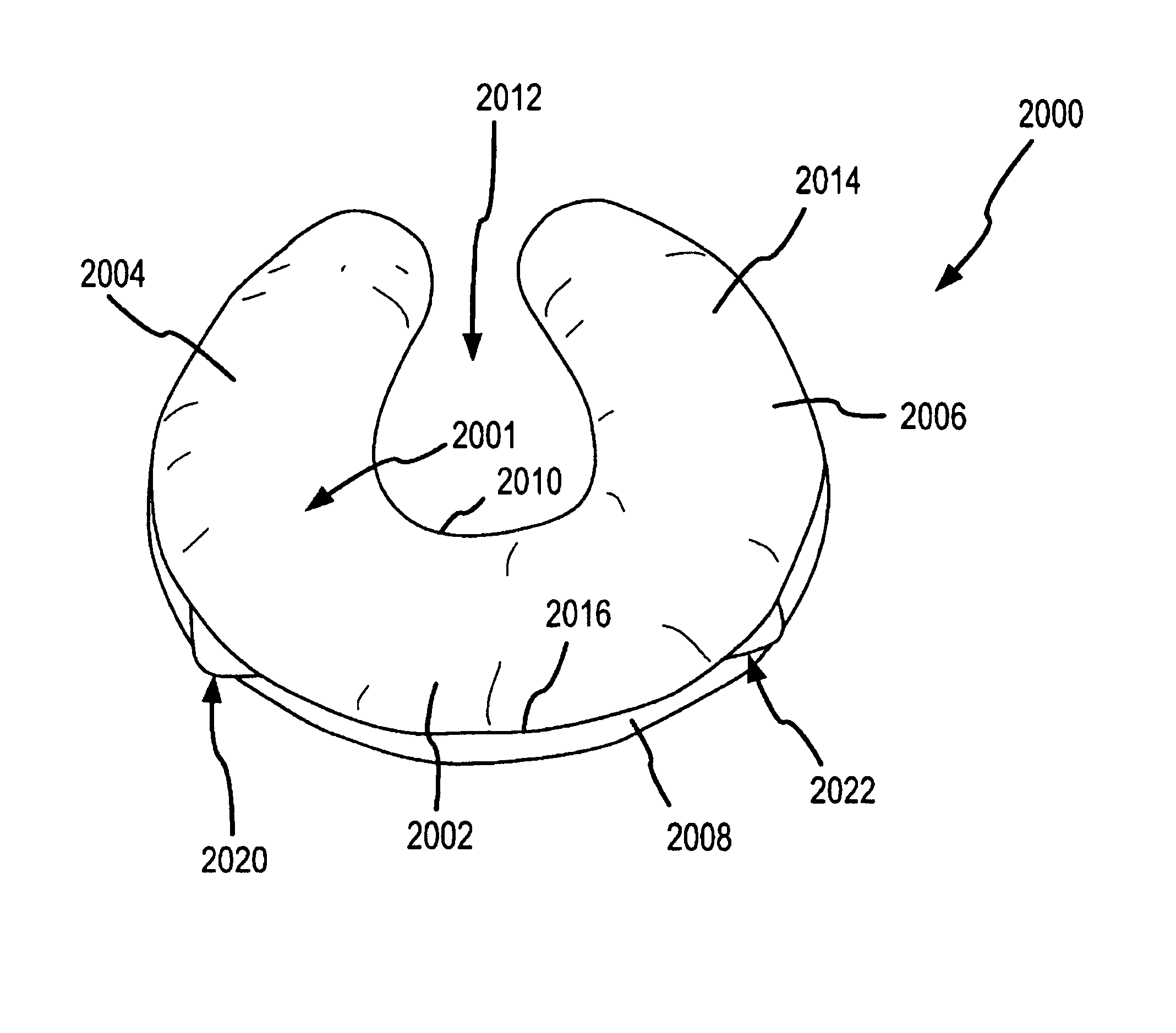 Support pillow with flaps and methods