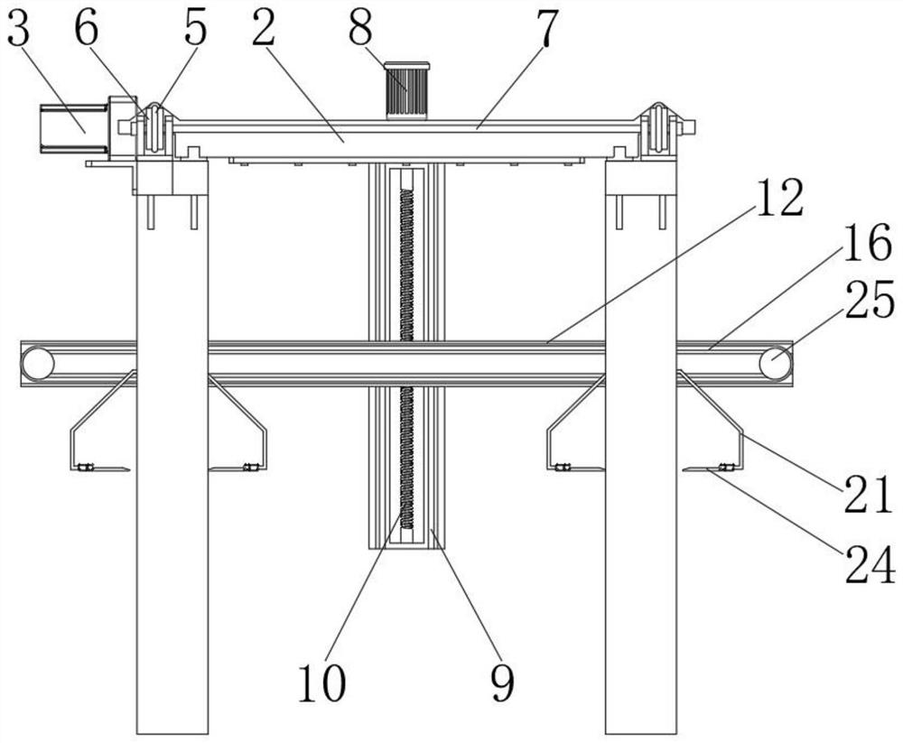 Anti-explosion stacking machine installed and used in stereoscopic warehouse