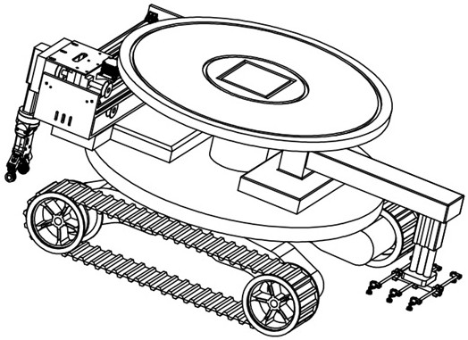 Automatic clamping and boxing robot