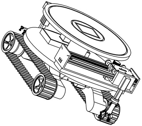 Automatic clamping and boxing robot