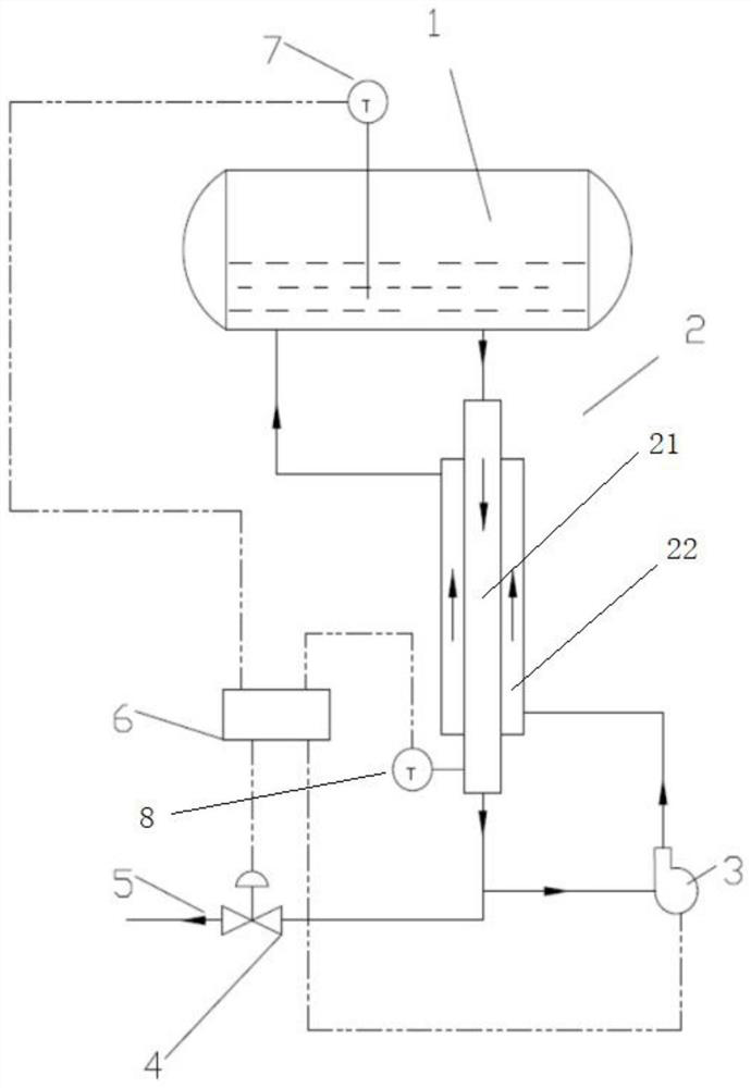 Novel water-saving and energy-saving solar water heating system and using method thereof