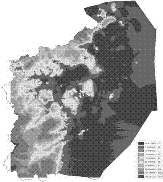 GIS (Geographic Information System)-based urban hydrological run-off calculating method and system