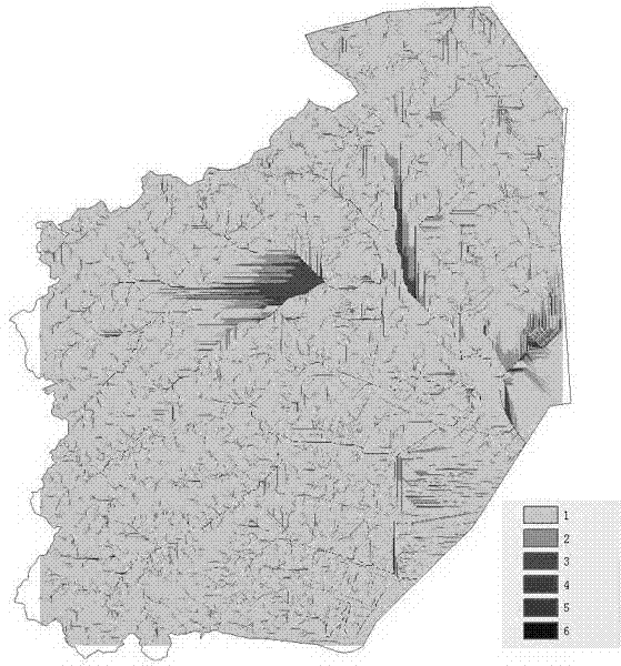 GIS (Geographic Information System)-based urban hydrological run-off calculating method and system