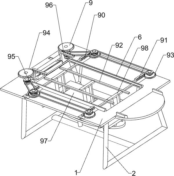 A kind of cement leaking manure board processing equipment for animal husbandry