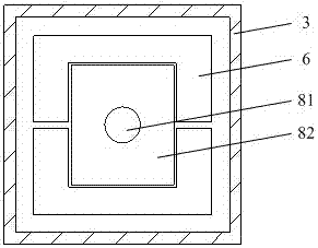 Magnetically induced shape memory alloy confined friction damper with self-resetting function