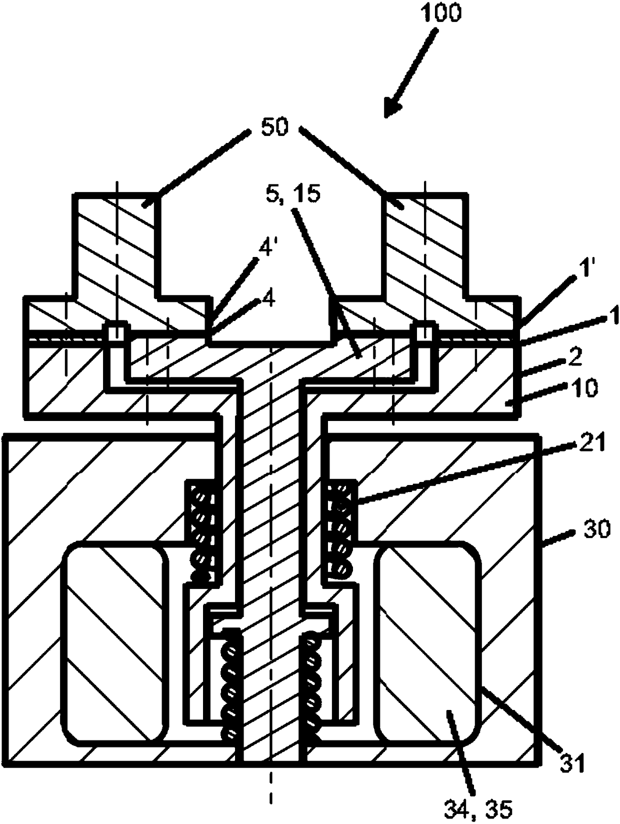 Electromechanical protection switch