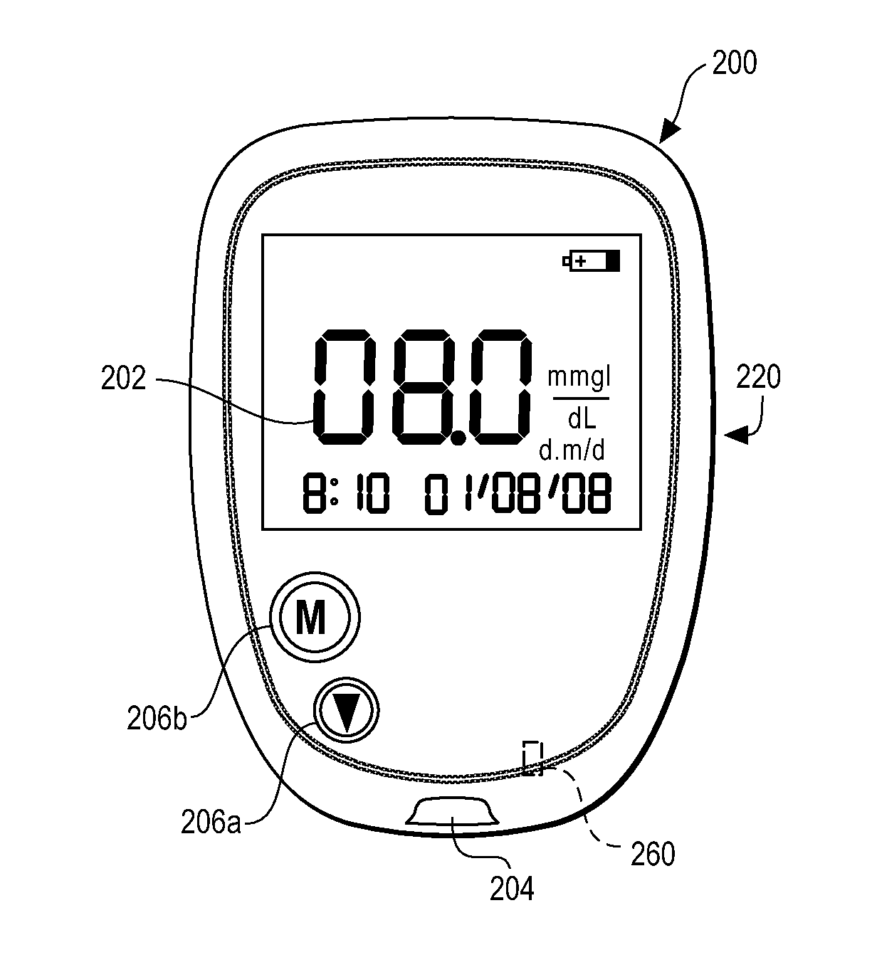 System and Apparatus for Determining Temperatures in a Fluid Analyte System