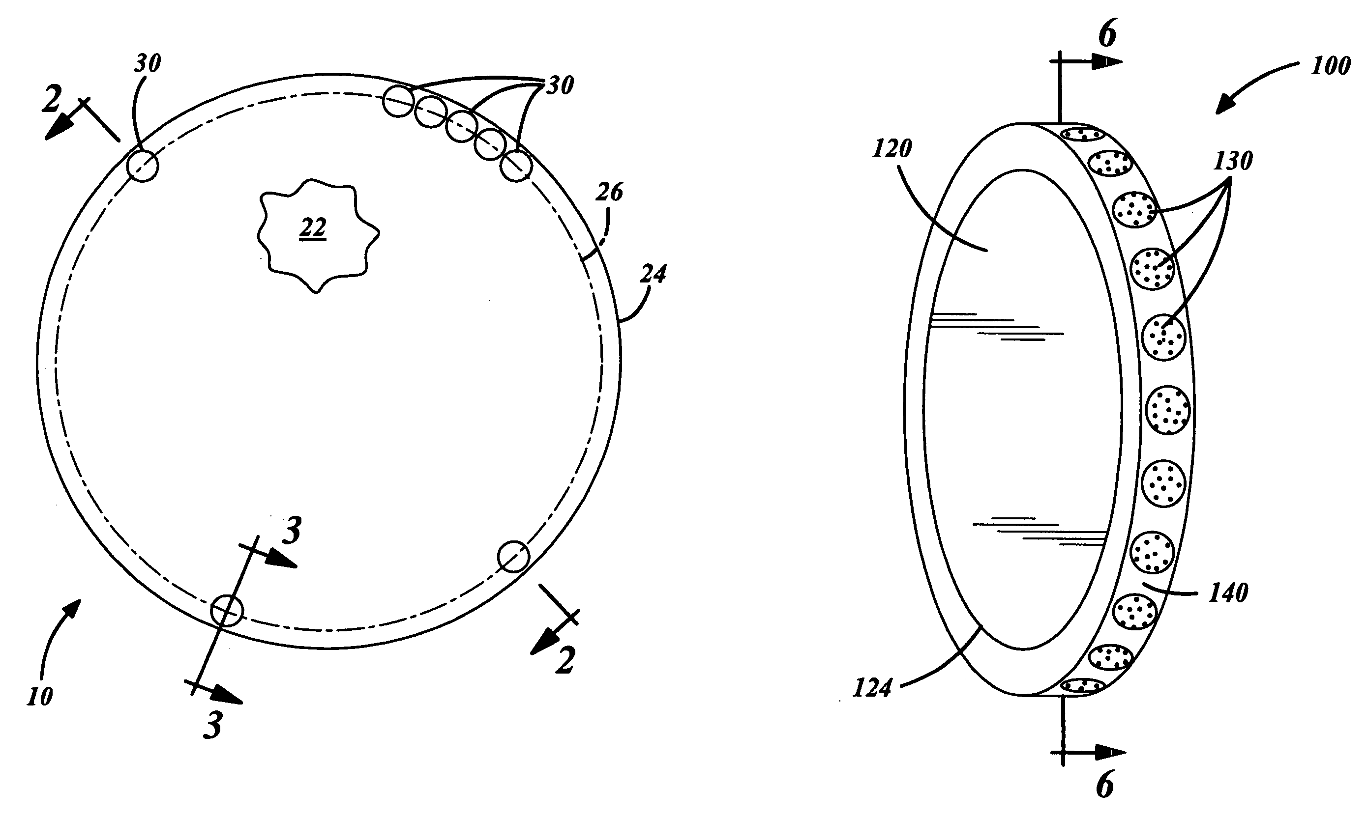 Segmented superabrasive grinding device