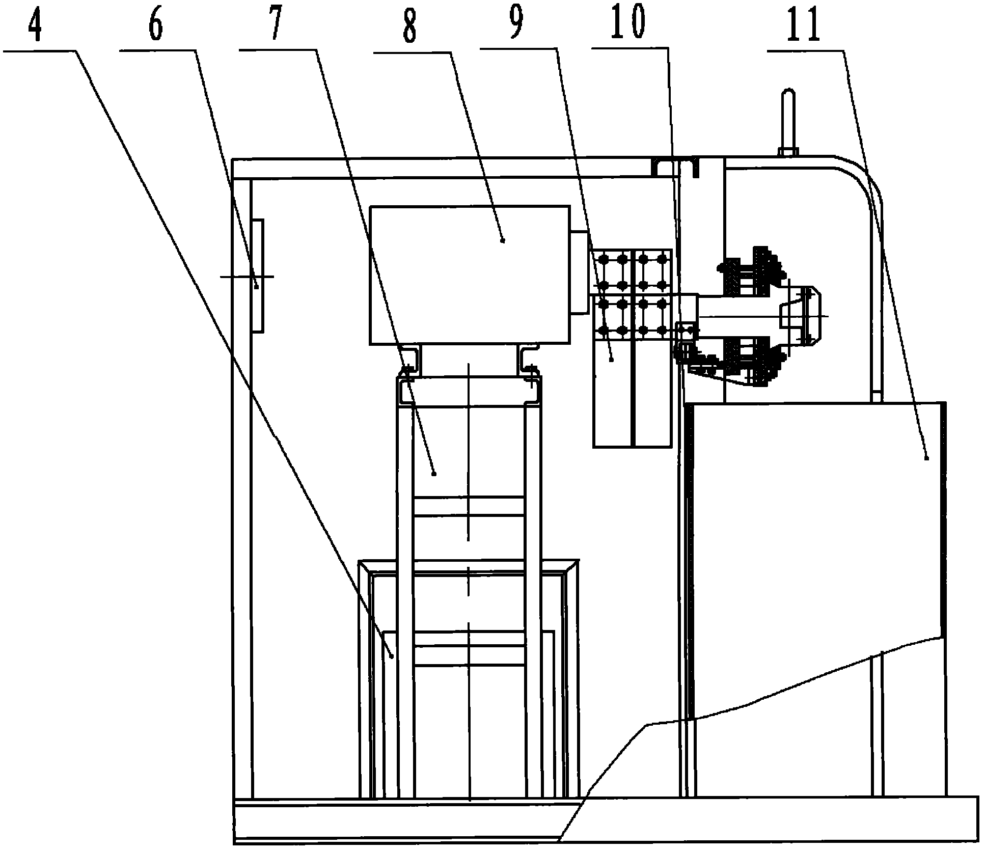 Quenching method and quenching machine tool for single ring of ring chain