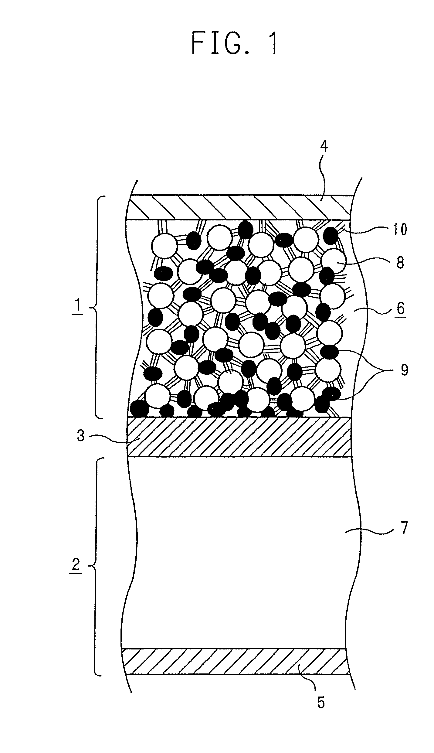 Battery and process for preparing the same