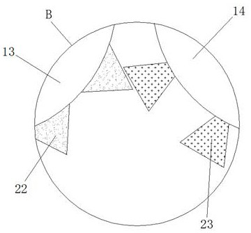 Saline-alkali soil repairing and improving device capable of carrying out multi-level mixed digging