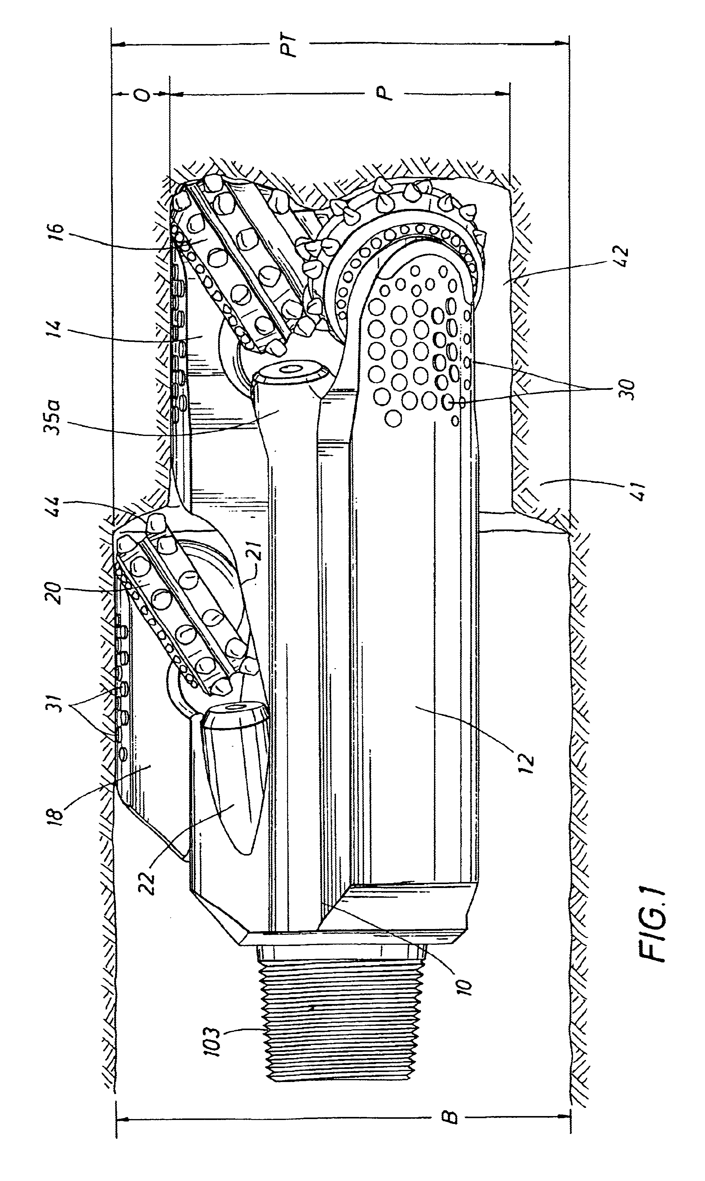 Roller cone bi-center bit