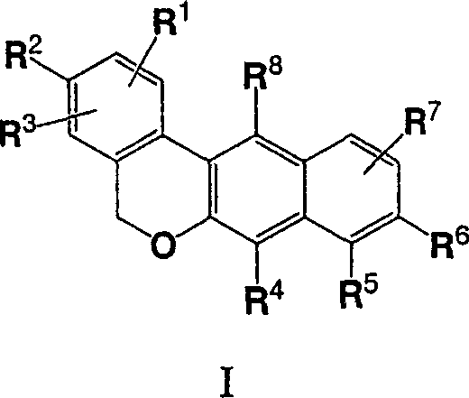 Dibenzo chromene derivatives and their use as ERbeta selective ligands