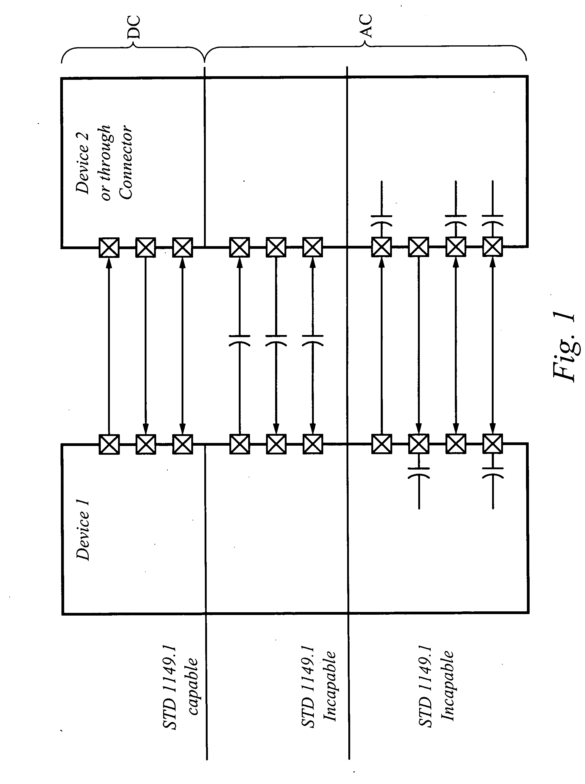 Test buffer design and interface mechanism for differential receiver AC/DC boundary scan test