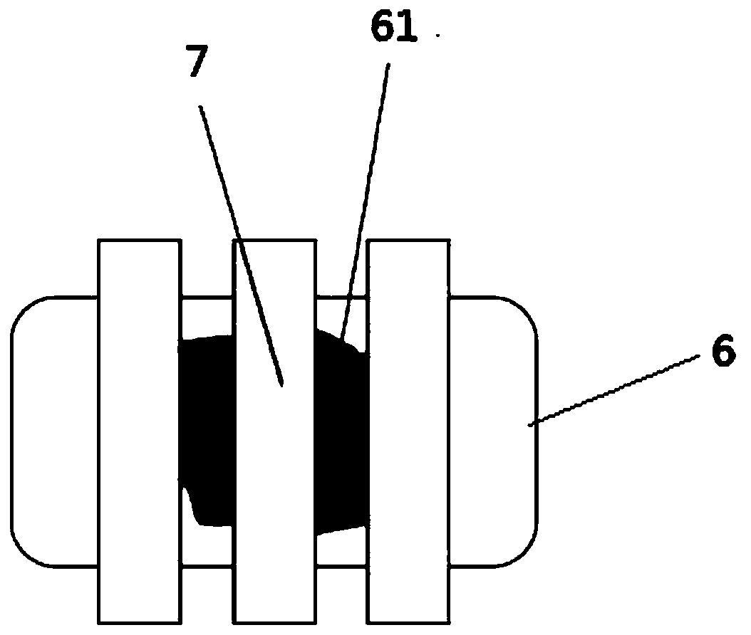 Device and method for growing two-dimensional material based on manner of push-and-pull cart