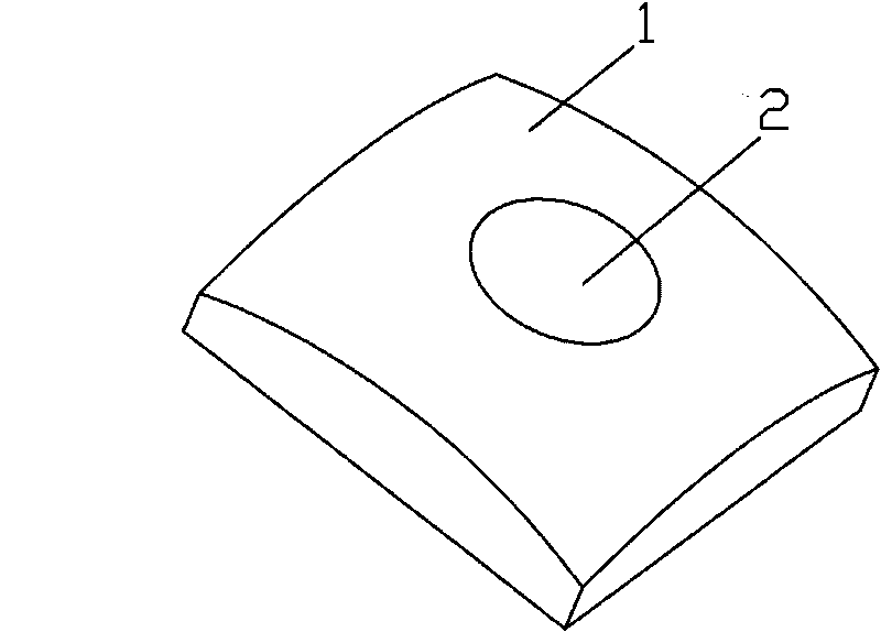 Solar energy condensing electricity-generating device with summit-cutting curve condensing lens