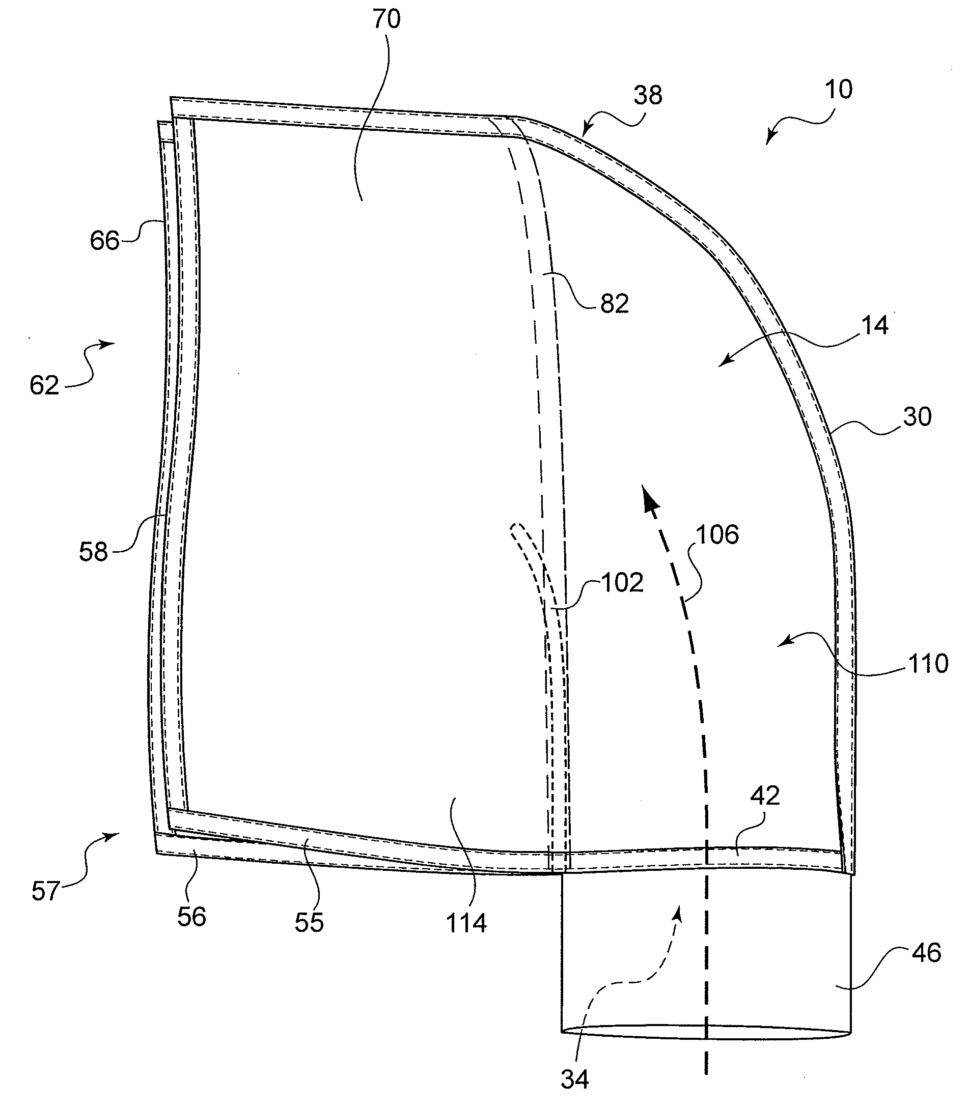 Multi-lobe filter bag principally for a pool cleaner