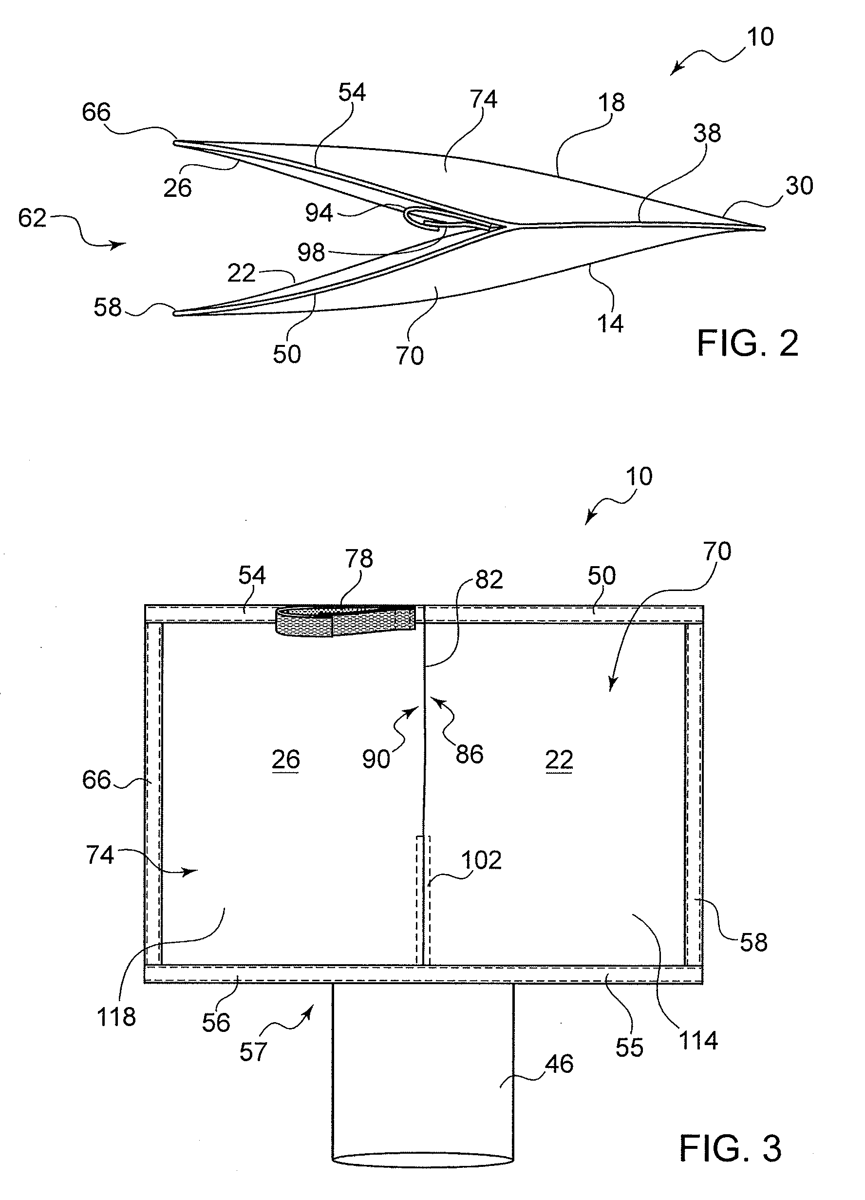 Multi-lobe filter bag principally for a pool cleaner