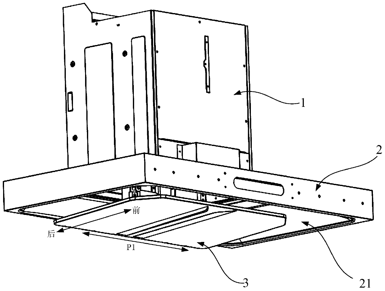 Extractor hood and integrated stove