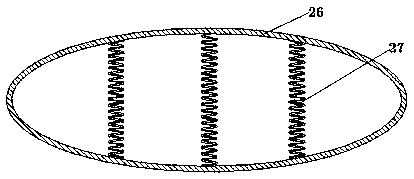 Concrete filled steel tube support connecting device