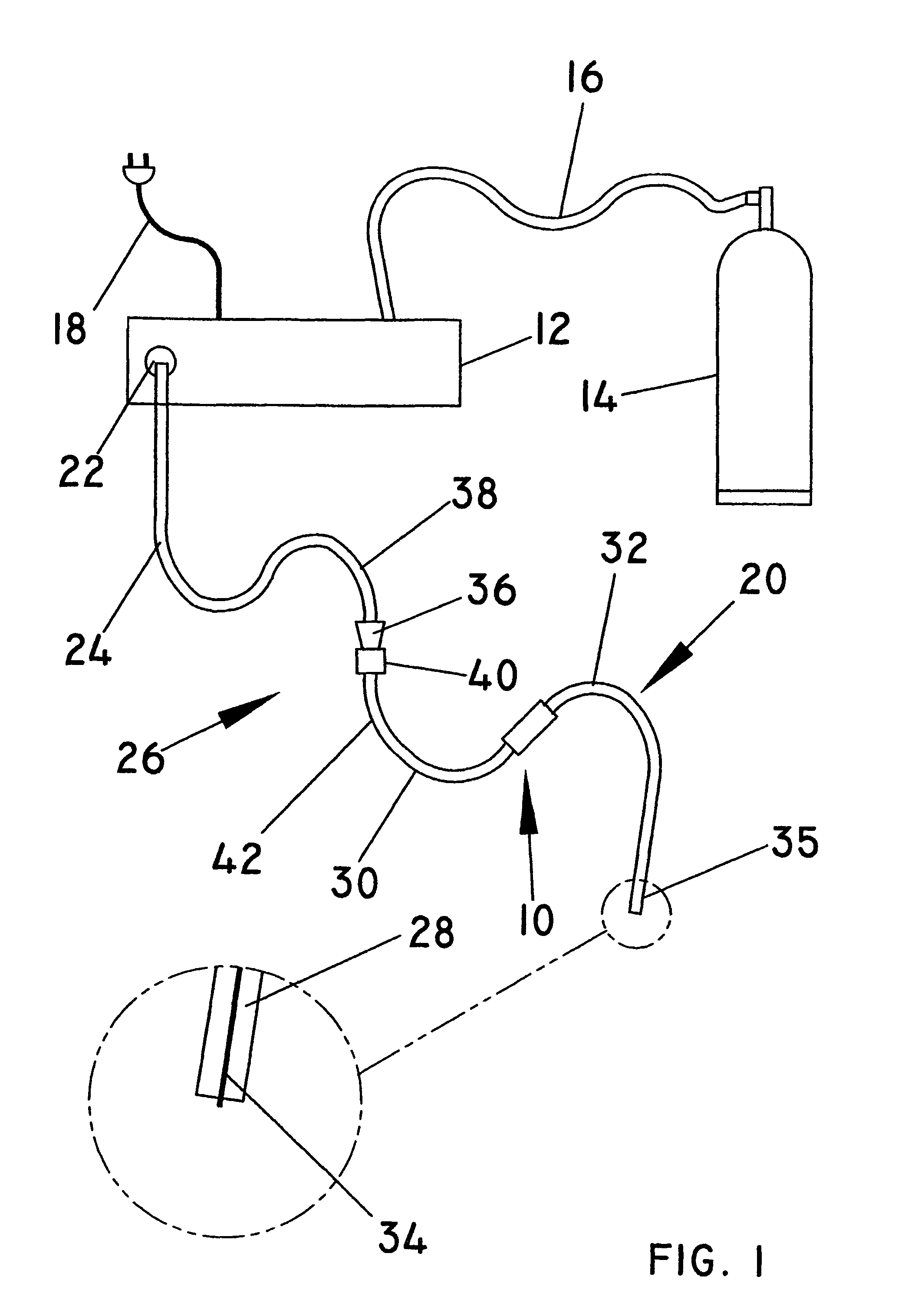 Reflux trap device