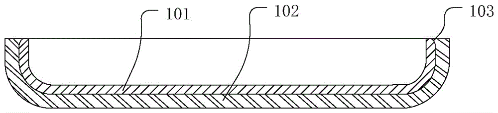 Double-layer mobile phone shell and manufacturing method thereof