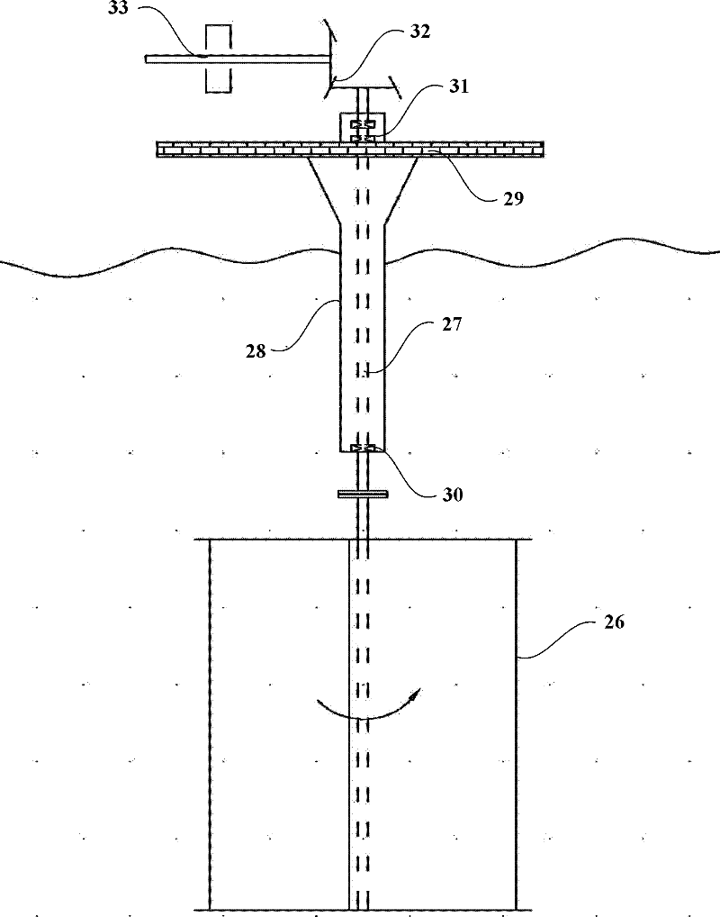 Offshore comprehensive energy generating system