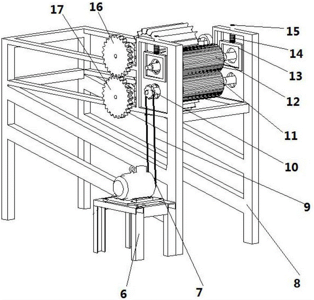 Full-automatic ramie decorticator