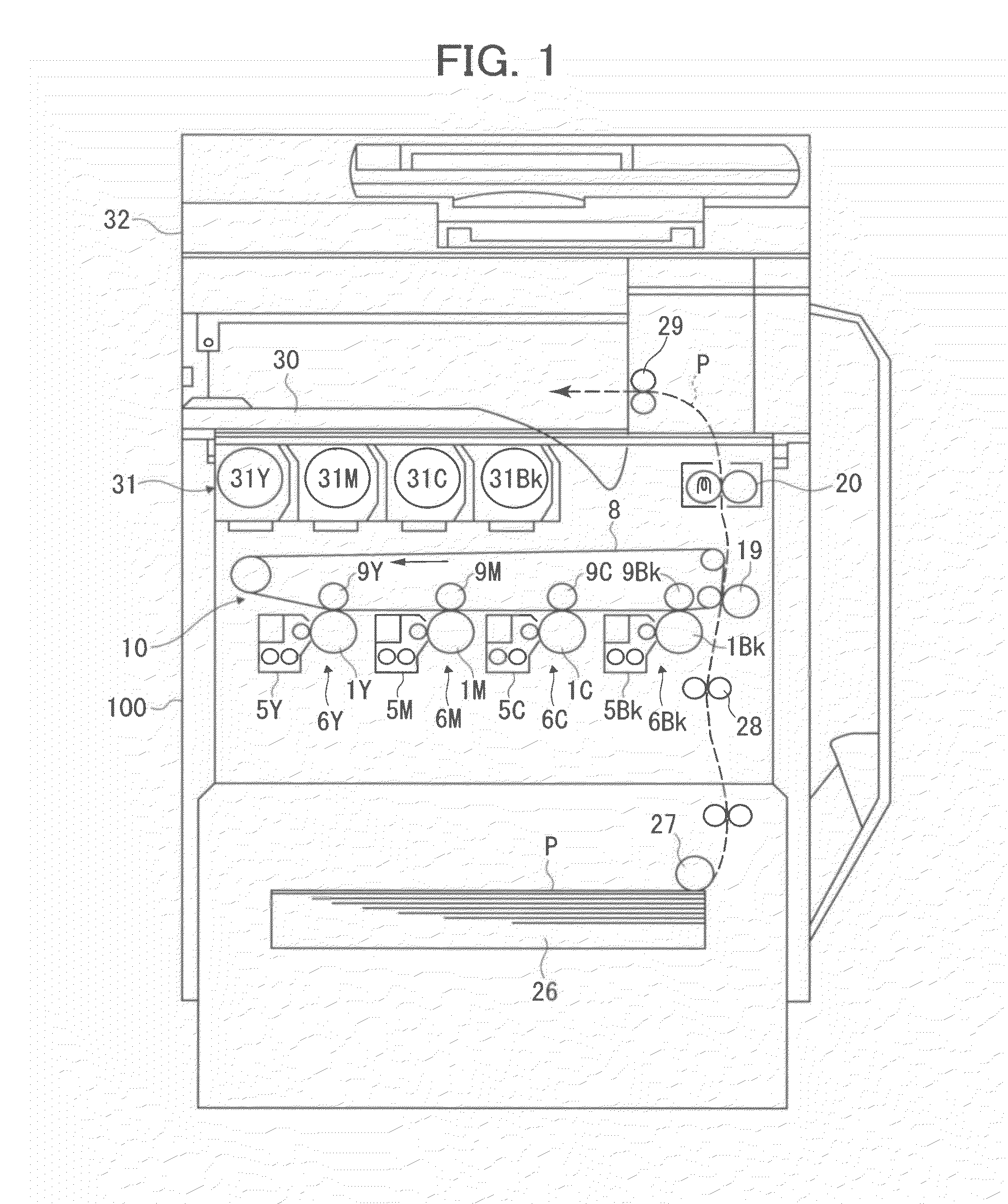 Developing device, process cartridge, and image-forming apparatus