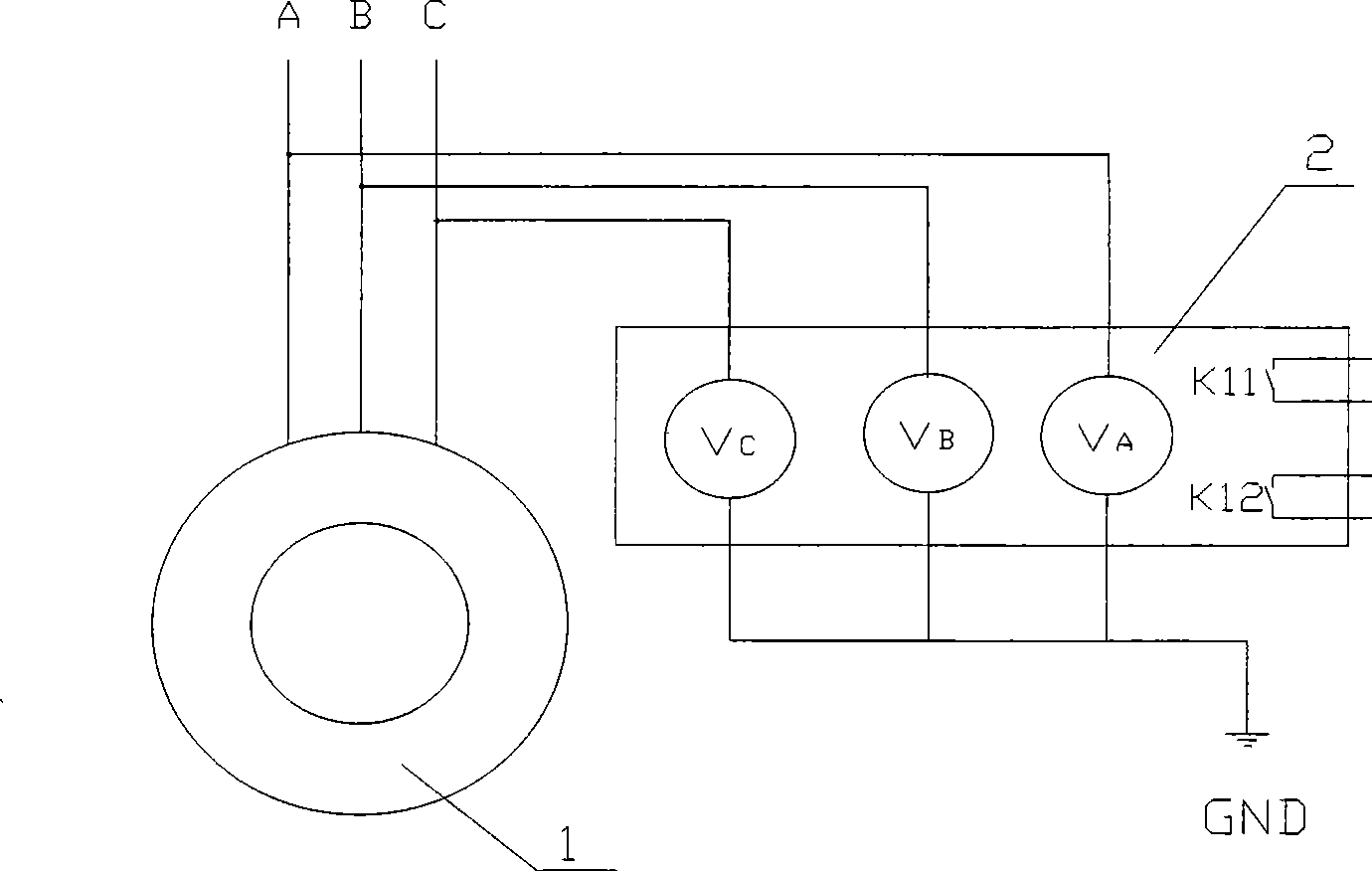 Earthing fault detection and control method for electromagnetic stirring system