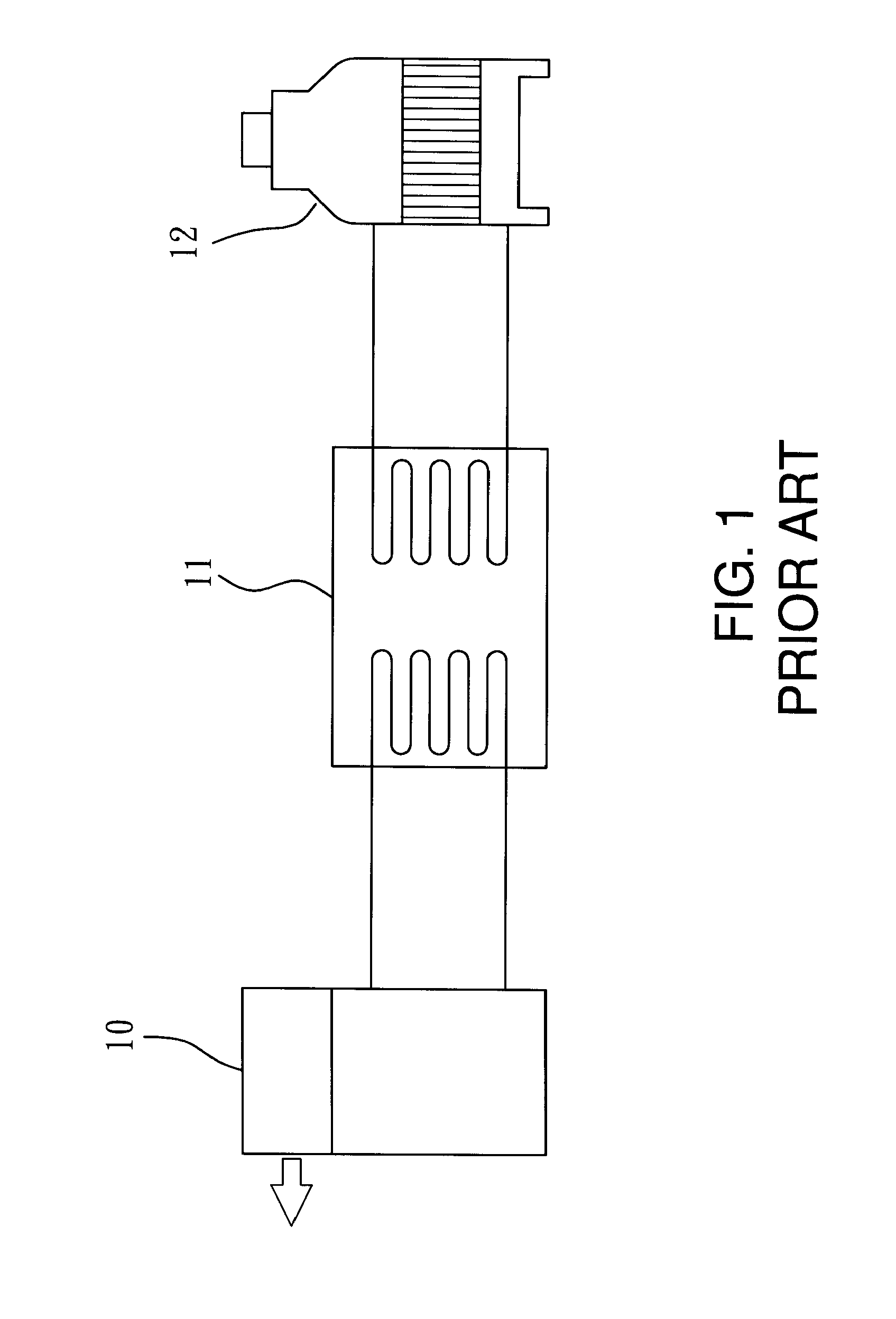 Dry air-water heat exchanger