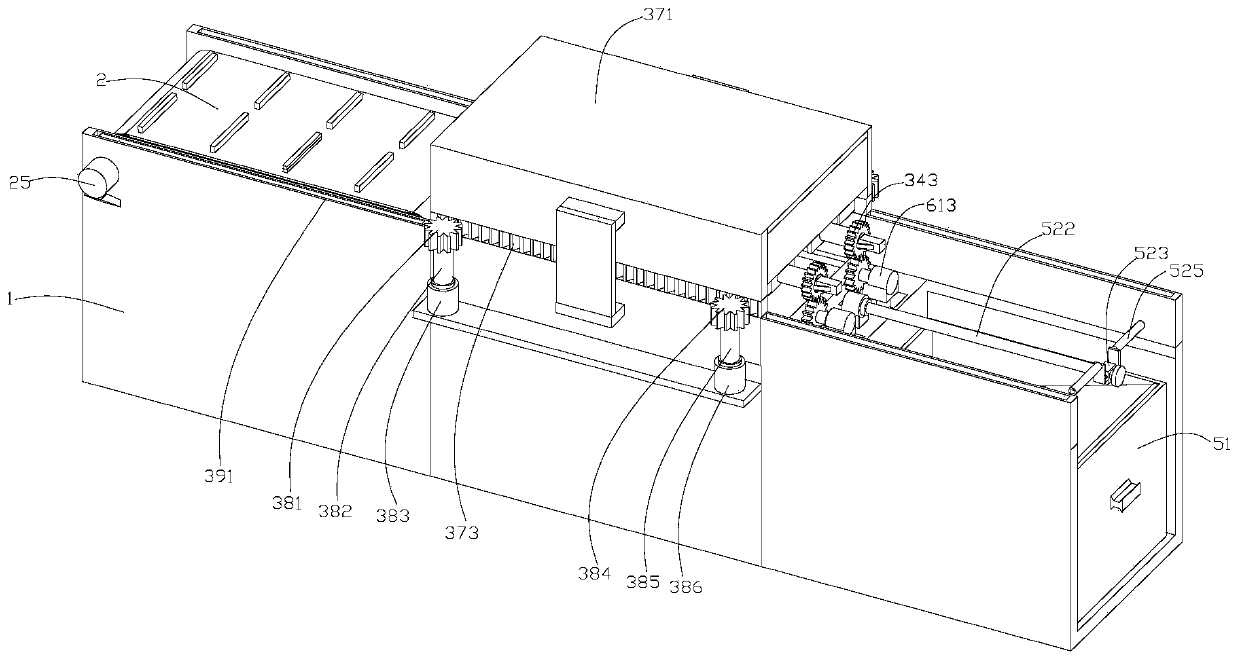 Full-frame type glass rack automatic spraying device