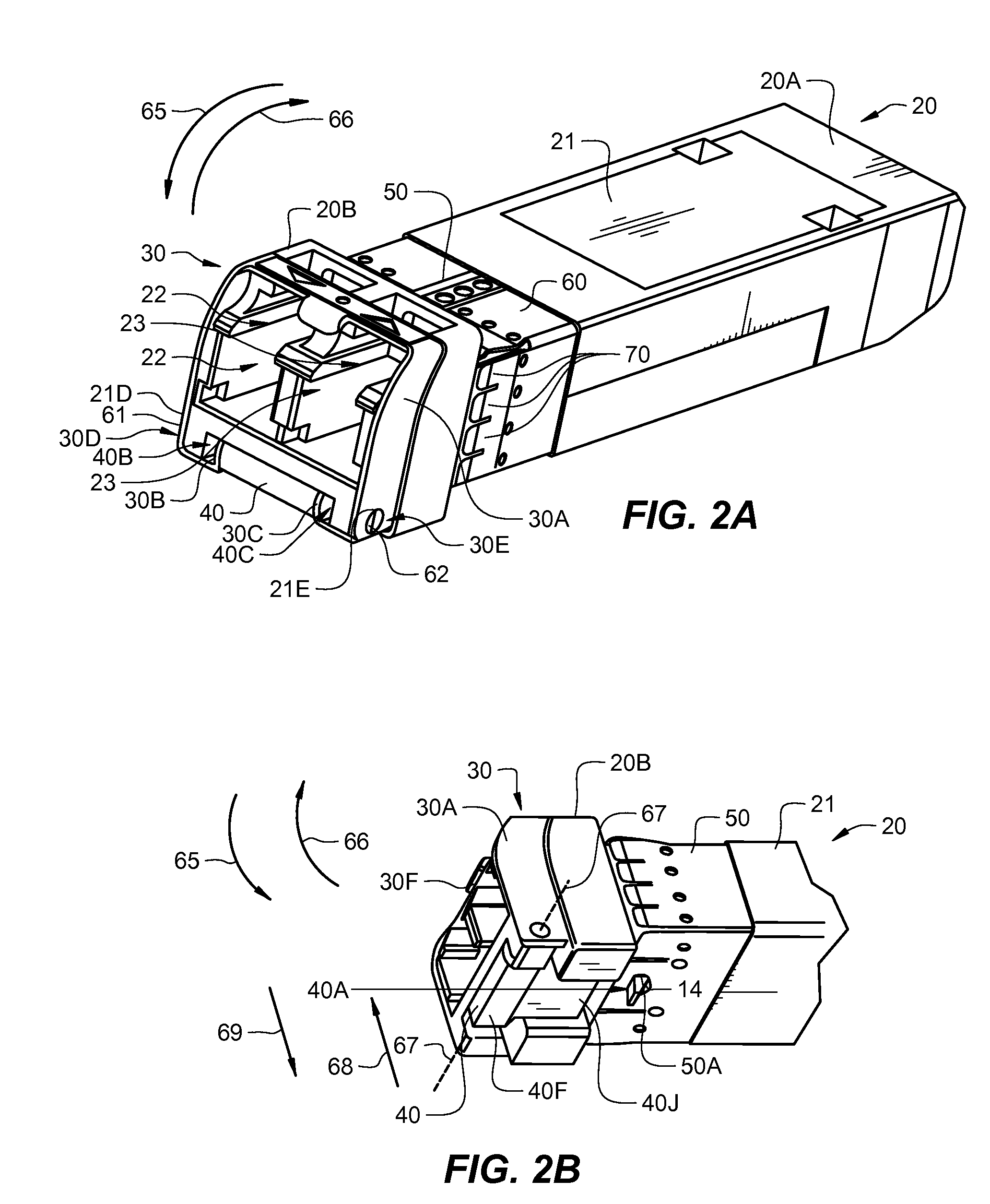 Electromagnetic interference (EMI) collar and method for use with a pluggable optical transceiver module