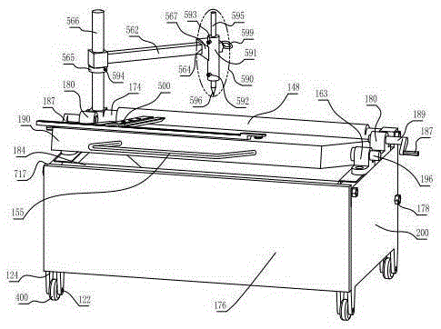 Handle overall-bedplate screw pin wheel pressing plate copper base glass detection equipment