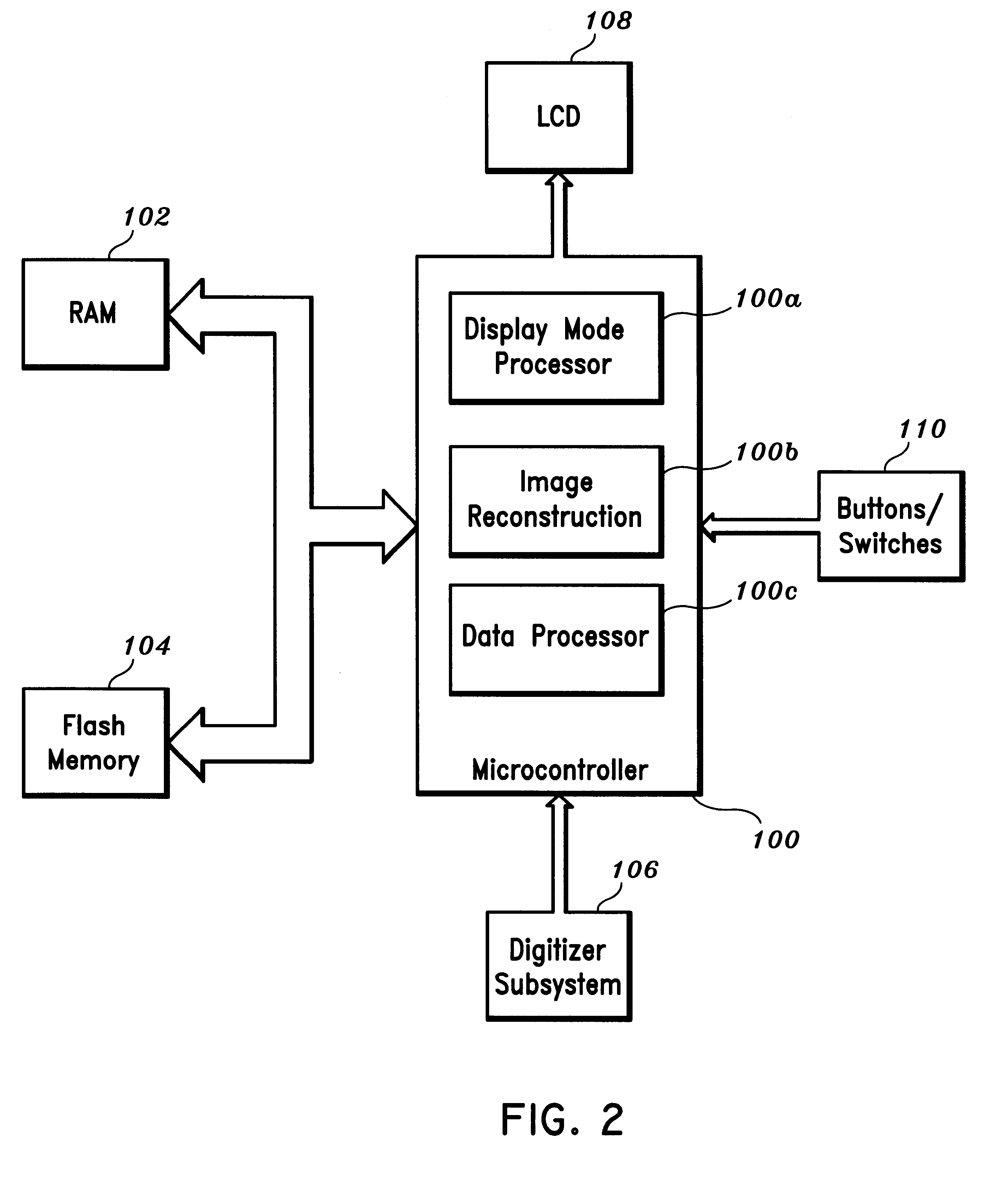 System and method for displaying page information in a personal digital notepad