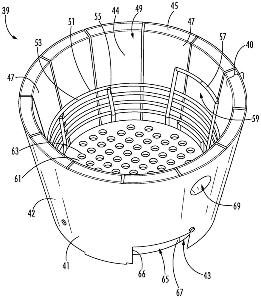 Firebox for grill