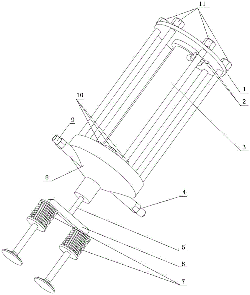 Piezoelectric stepless variable valve mechanism based on inverse piezoelectric effect