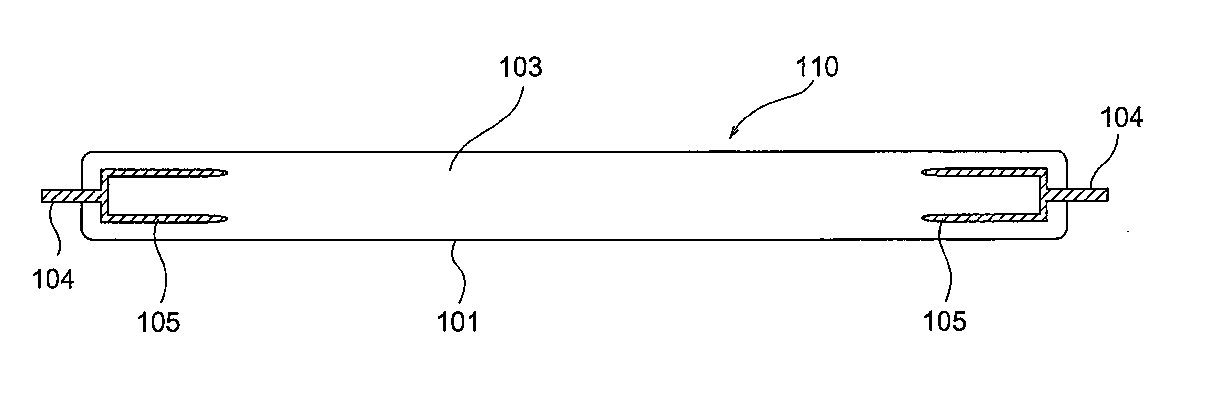 Fluorescent lamp and method of manufacturing same