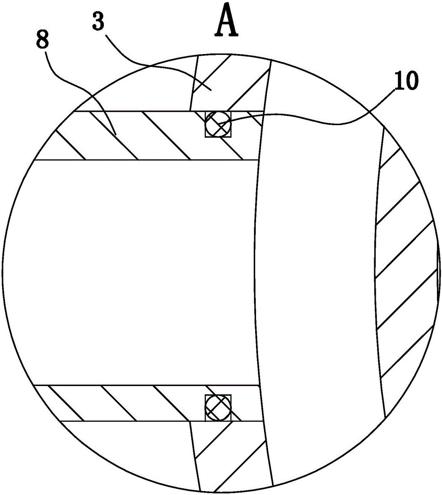 Cooling device of food transportation equipment