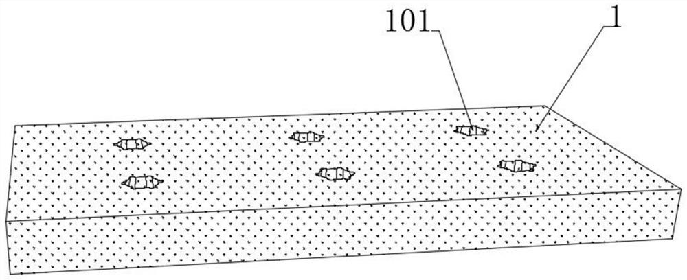 Building exterior wall concrete insulation board and preparation process thereof