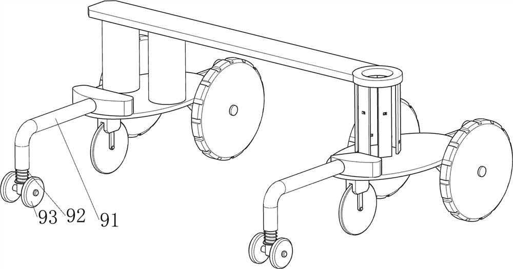 Sapling planting equipment for garden engineering