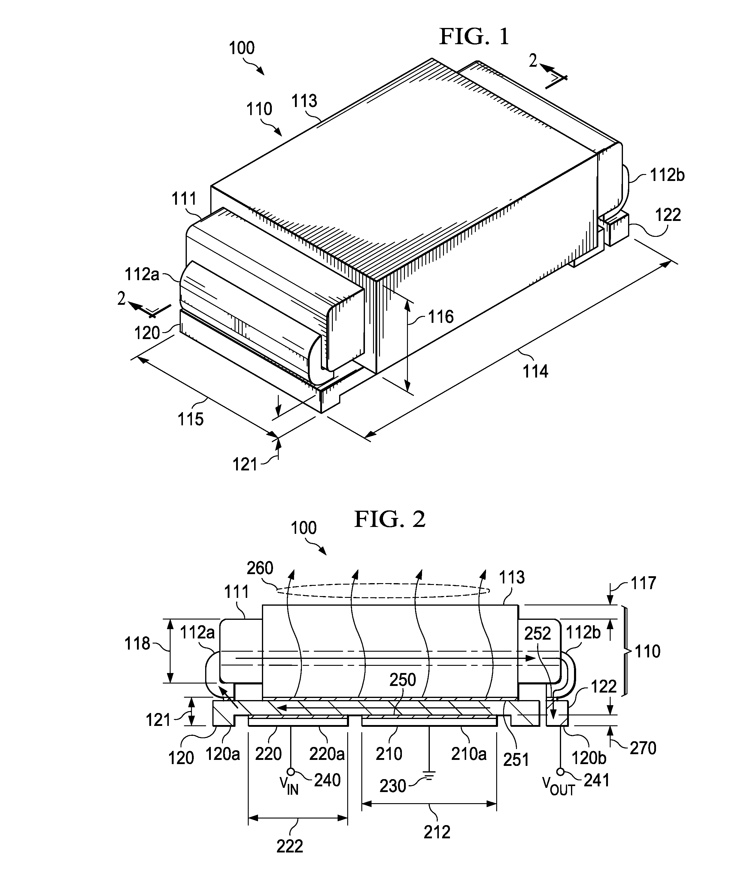 DC-DC converter vertically integrated with load inductor structured as heat sink