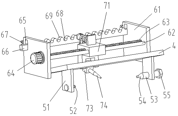 A waterproof roll paving device