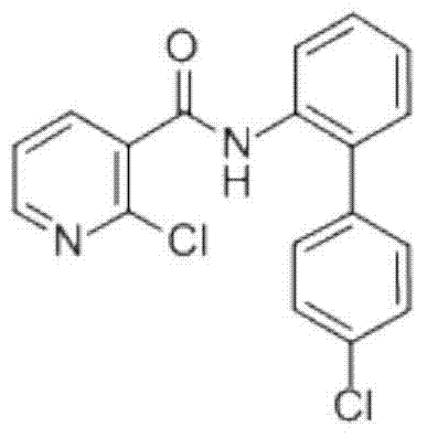 Sterile composition containing boscalid and benthiavalicarb isopropyl