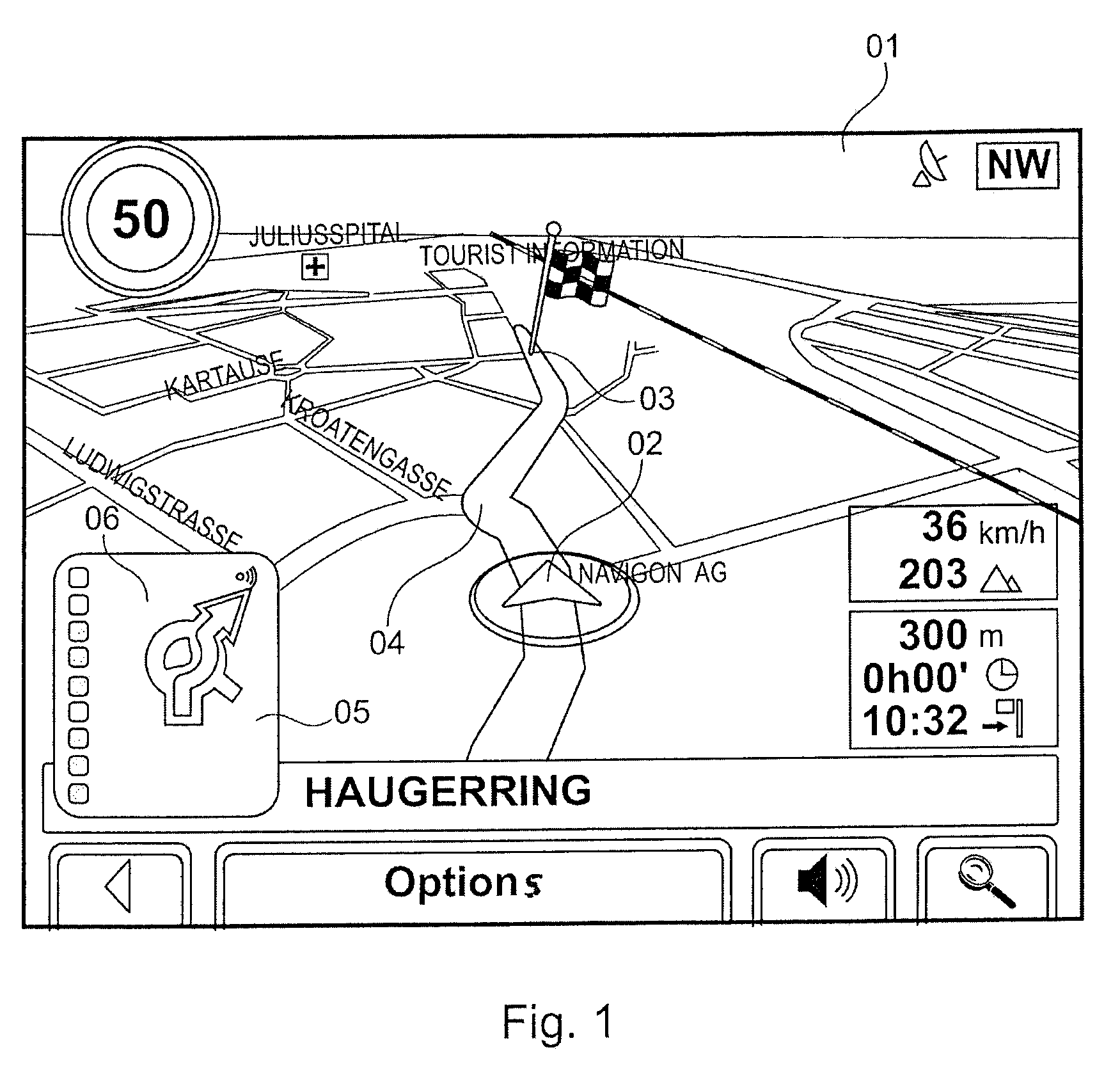 Method for operating a navigation system