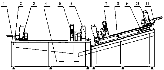 Full-automatic multi-station hole-drilling machine tool