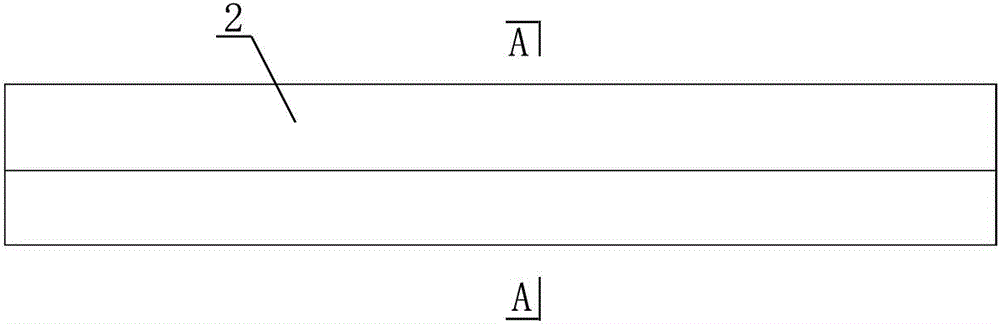 Bridge type precast reinforced concrete hidden beam slab pavement system and construction method thereof