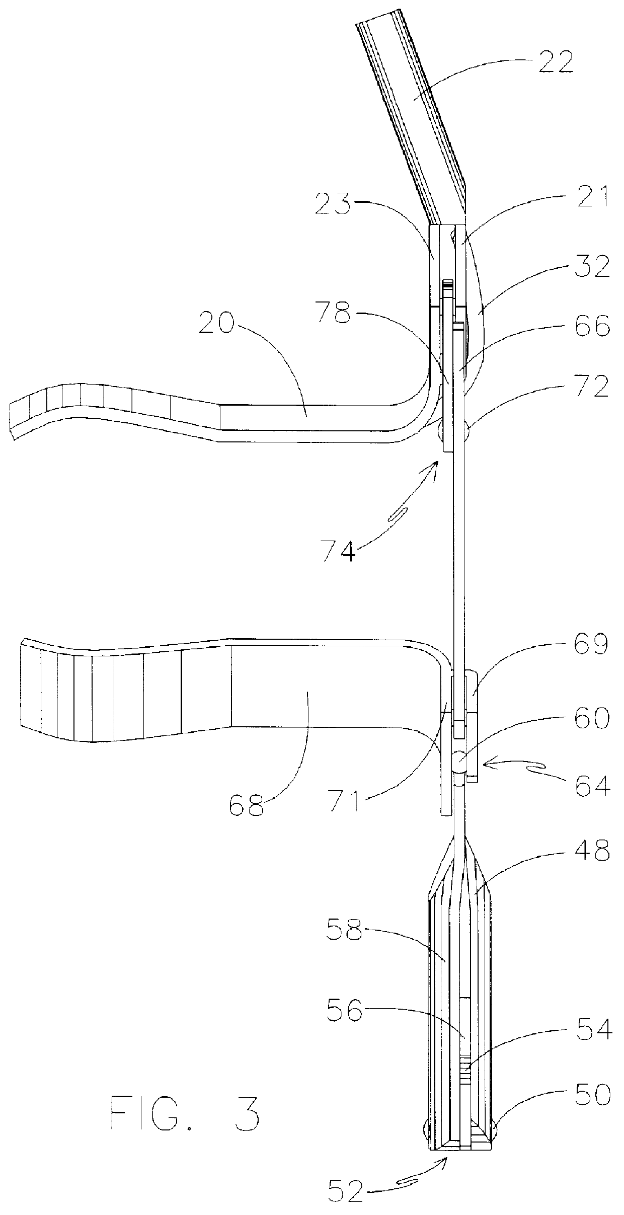 Multi-bladed speculum for dilating a body cavity